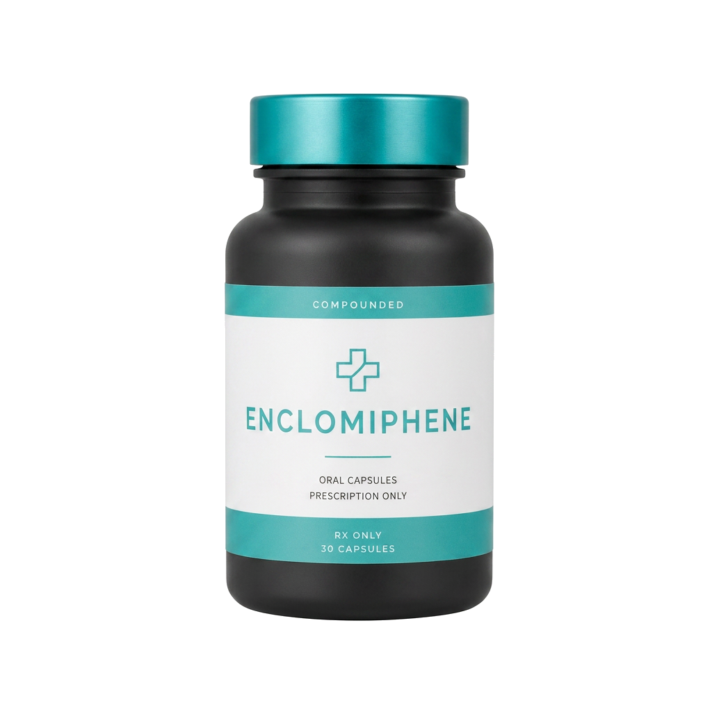 Enclomiphene product bottle