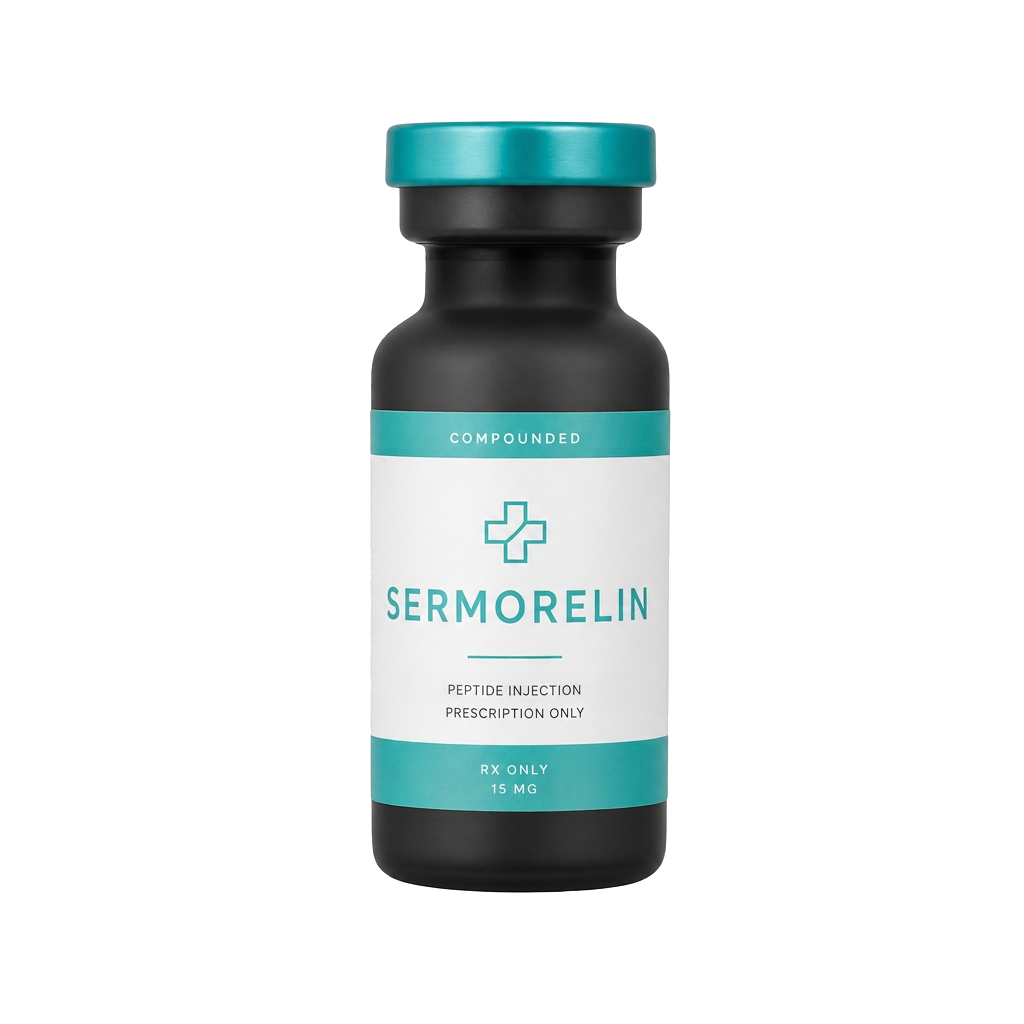 Sermorelin product bottle